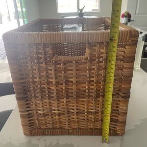 IKEA Natural Woven Storage Baskets (Set of 2)